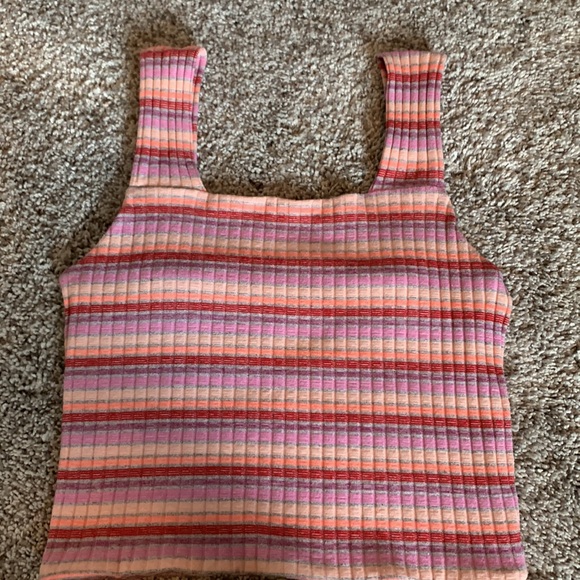 American Eagle Ribbed Tank Top - Picture 3 of 9